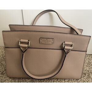 Kate Spade Cameron Light Pink Satchel Structured Leather Crossbody